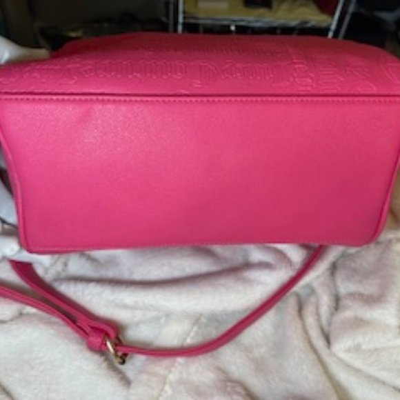 JUICY COUTURE NWT HOT PINK HAND/SHOULDER/CROSSBODY BAG - Picture 6 of 8